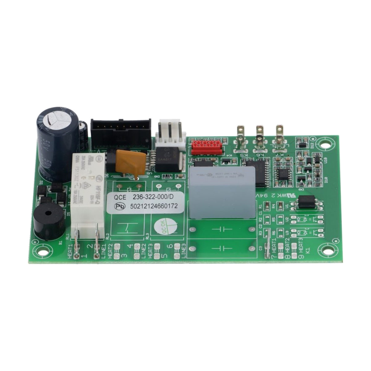 Scheda di controllo QCE 236-322-000/D compatibile con BRAVILOR BONAMAT HWA