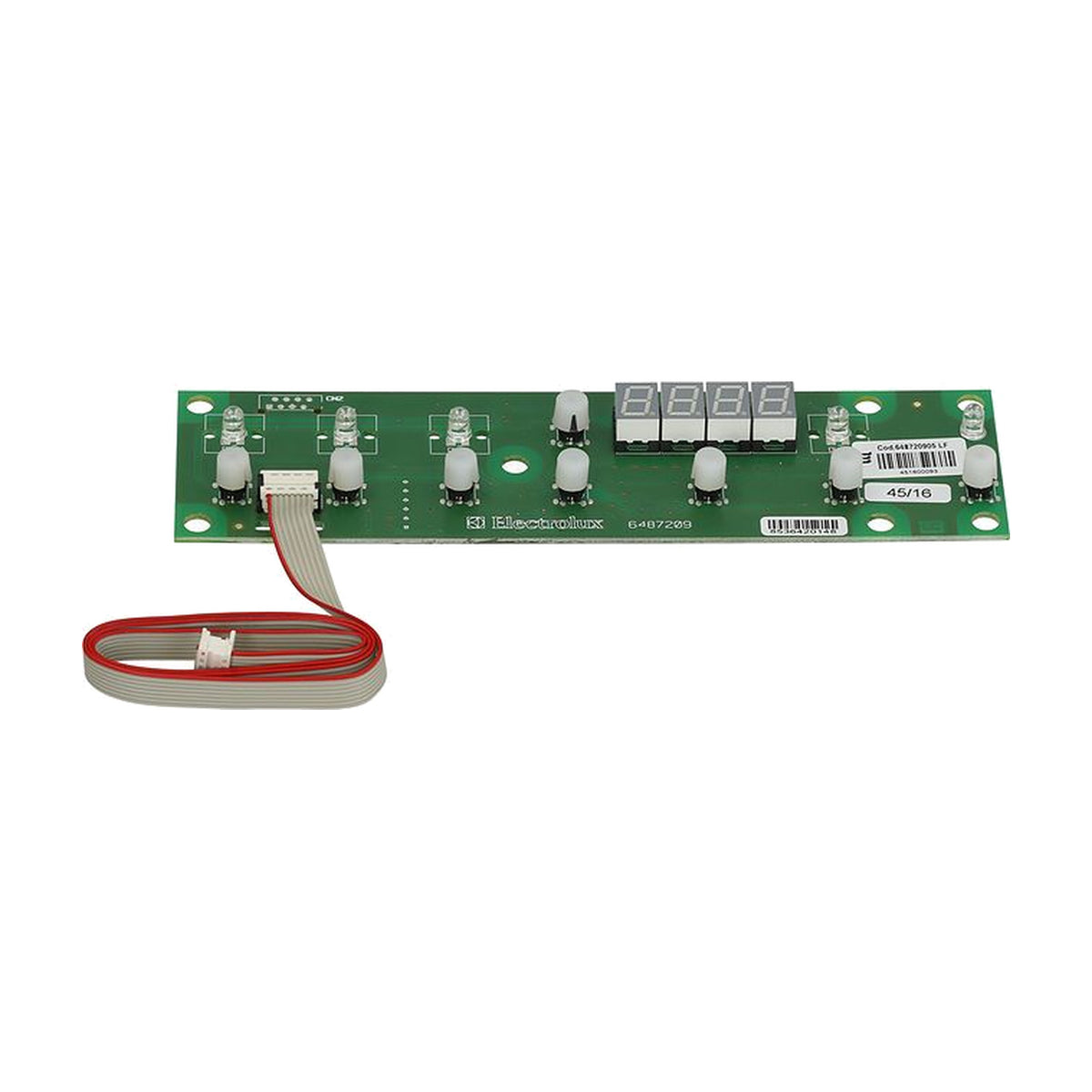 Tastiera 6487209 185x50 mm compatibile con ZANUSSI