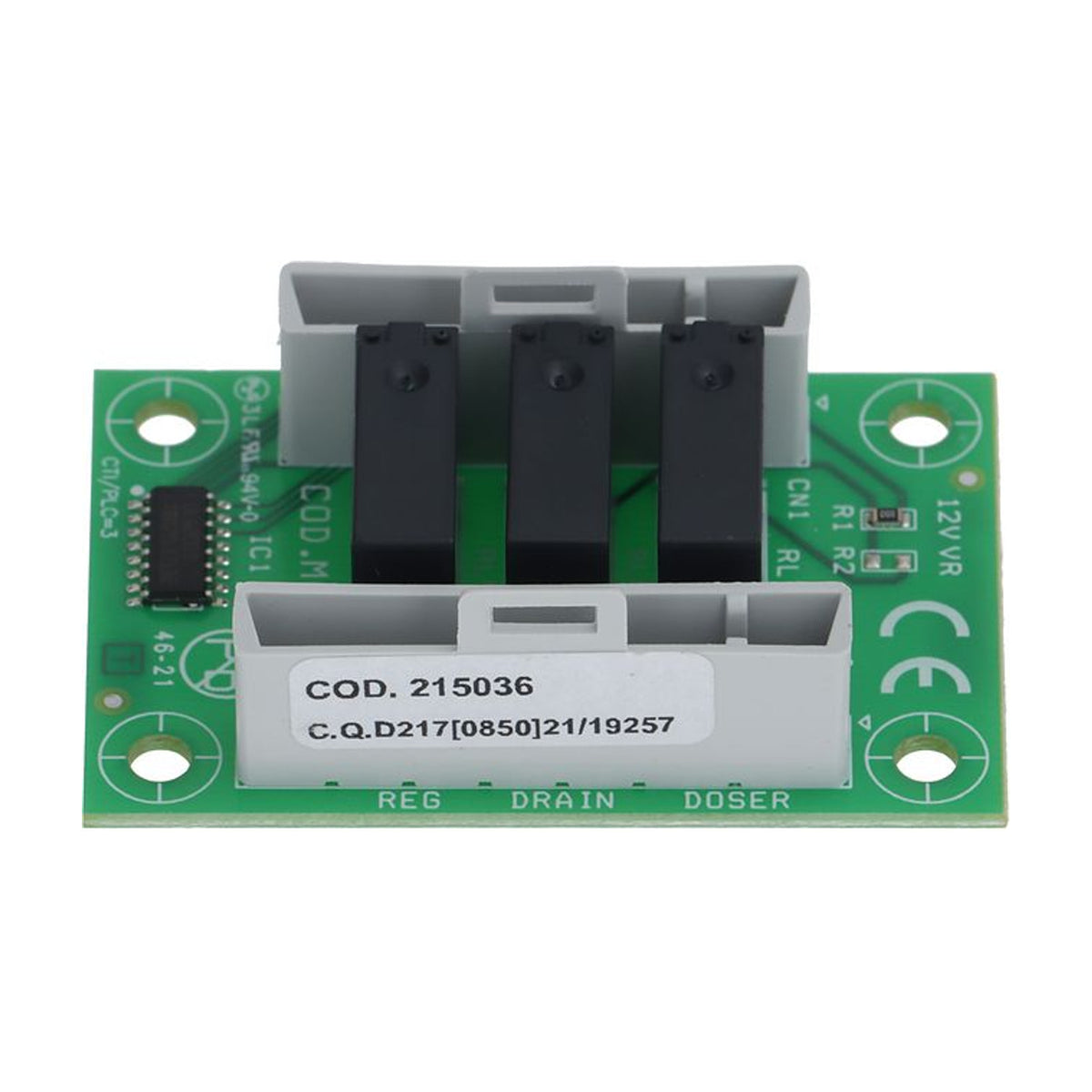 Scheda elettronica 215036 a tre relè REG DRAIN DOSER