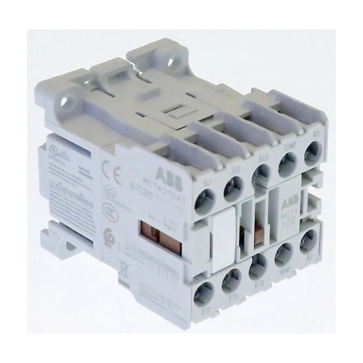 Contattore ABB MC1A310AT tre poli con contatto ausiliario NO