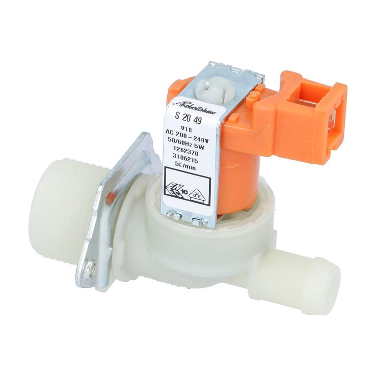 Elettrovalvola Robertshaw 1 via 180° 5 L/min compatibile con WINTERHALTER
