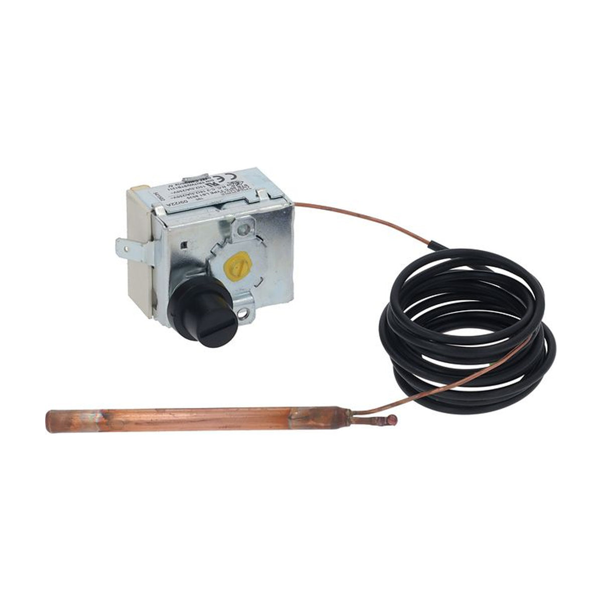 Termostato di sicurezza 90 °C a riarmo manuale compatibile con DIHR