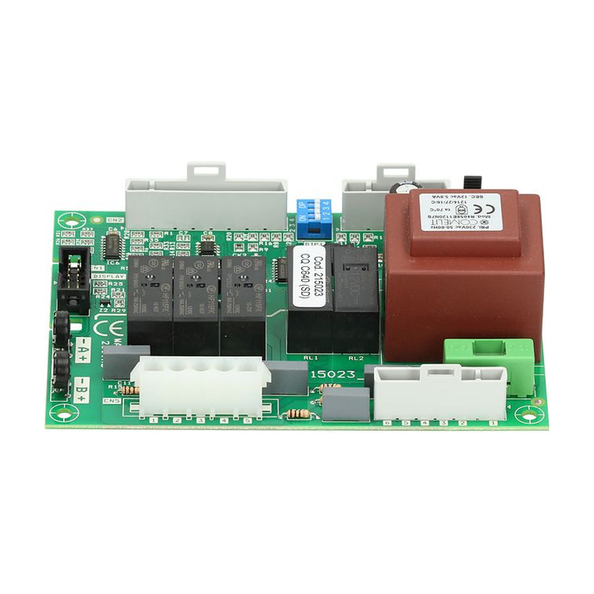 Scheda elettronica 215023 con dip-switch a 4 vie compatibile con COLGED