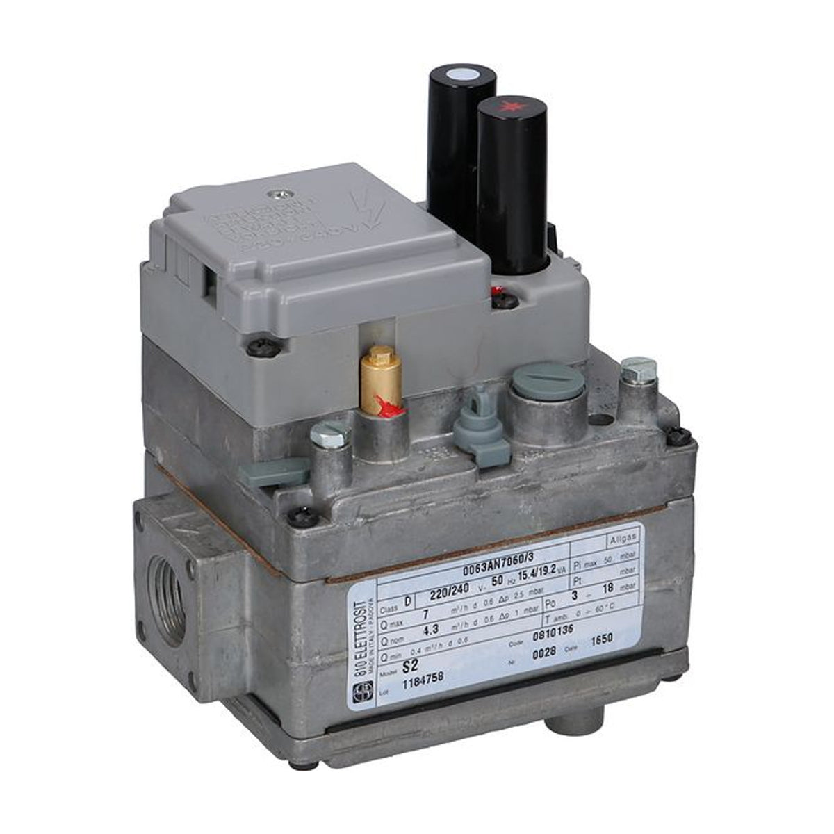 Valvola gas SIT 810 Elettrosit 1/2 codice 0810136