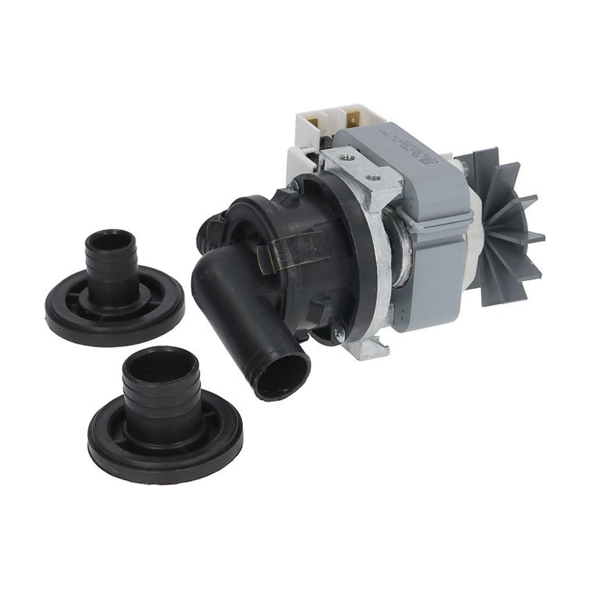 Elettropompa di scarico 100 W 230 V con due portagomma