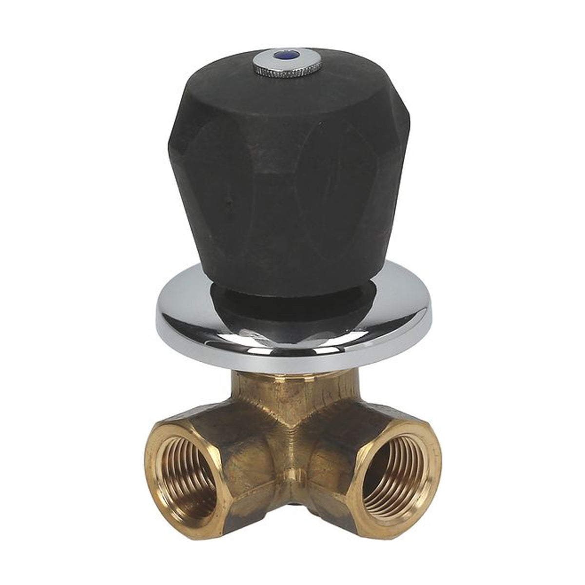 Rubinetto ad angolo DX 1/2" FF gemma blu RDF 02307963 compatibile con AMBACH