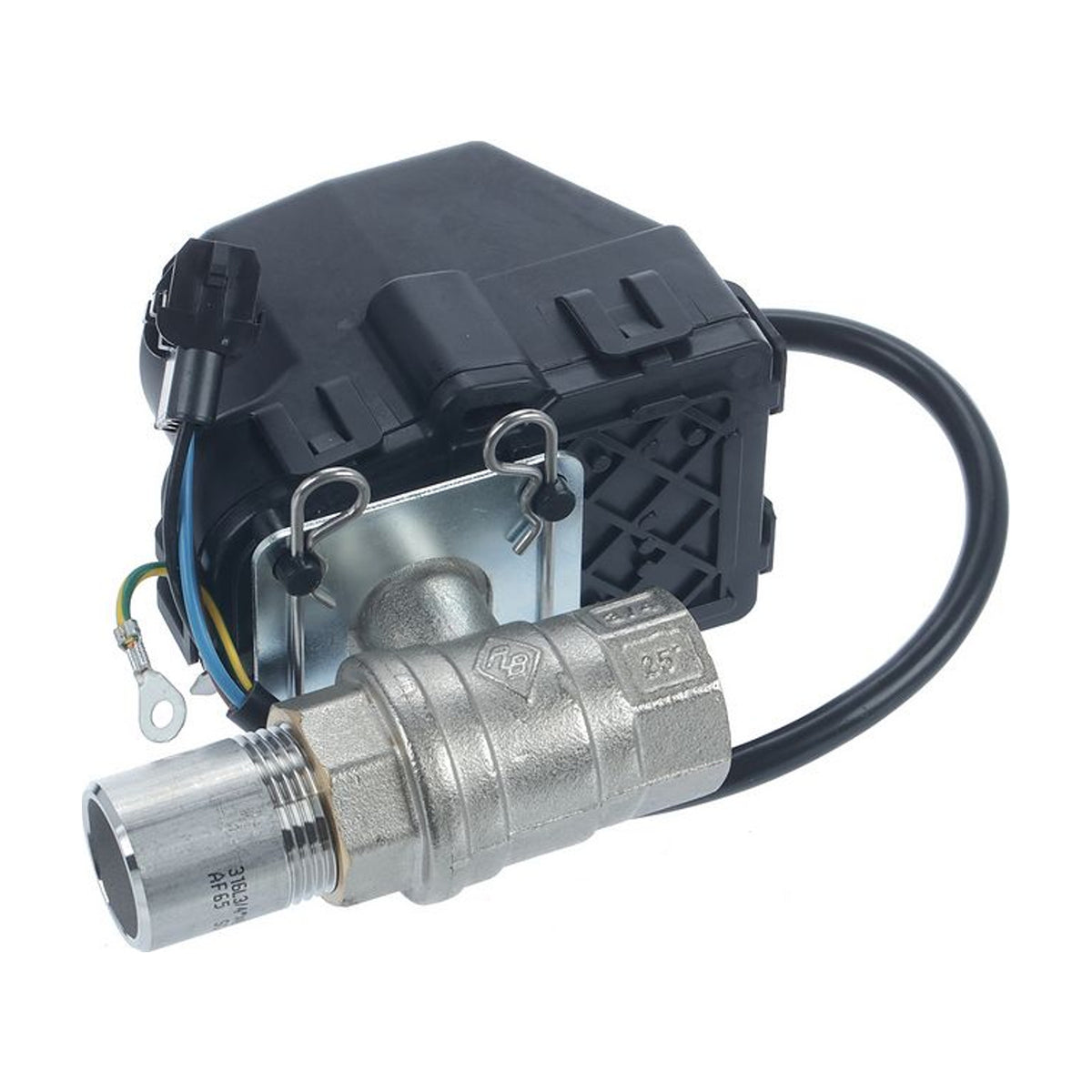 Valvola scarico boiler motorizzata a sfera compatibile con ZANUSSI