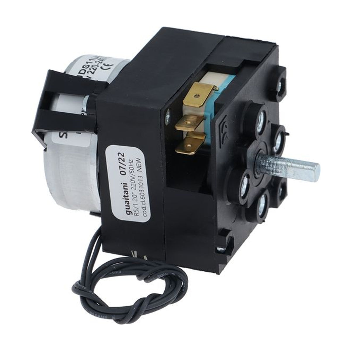 Motorino valvola a farfalla 20" 220 V perno 6x5 mm GIORIK 6031013