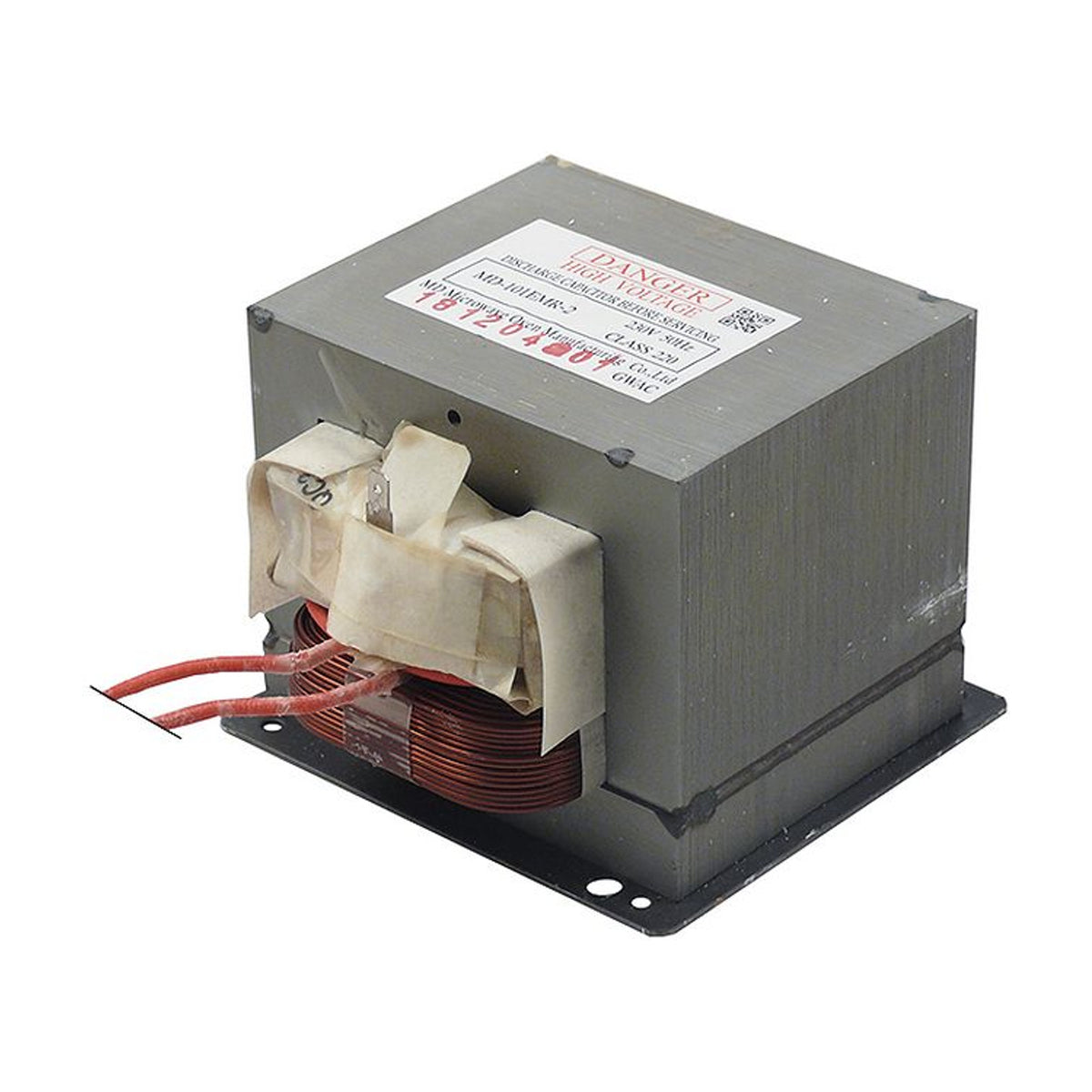 Trasformatore alta tensione microonde MD-101EMR-2 230 V compatibile con METRO AG