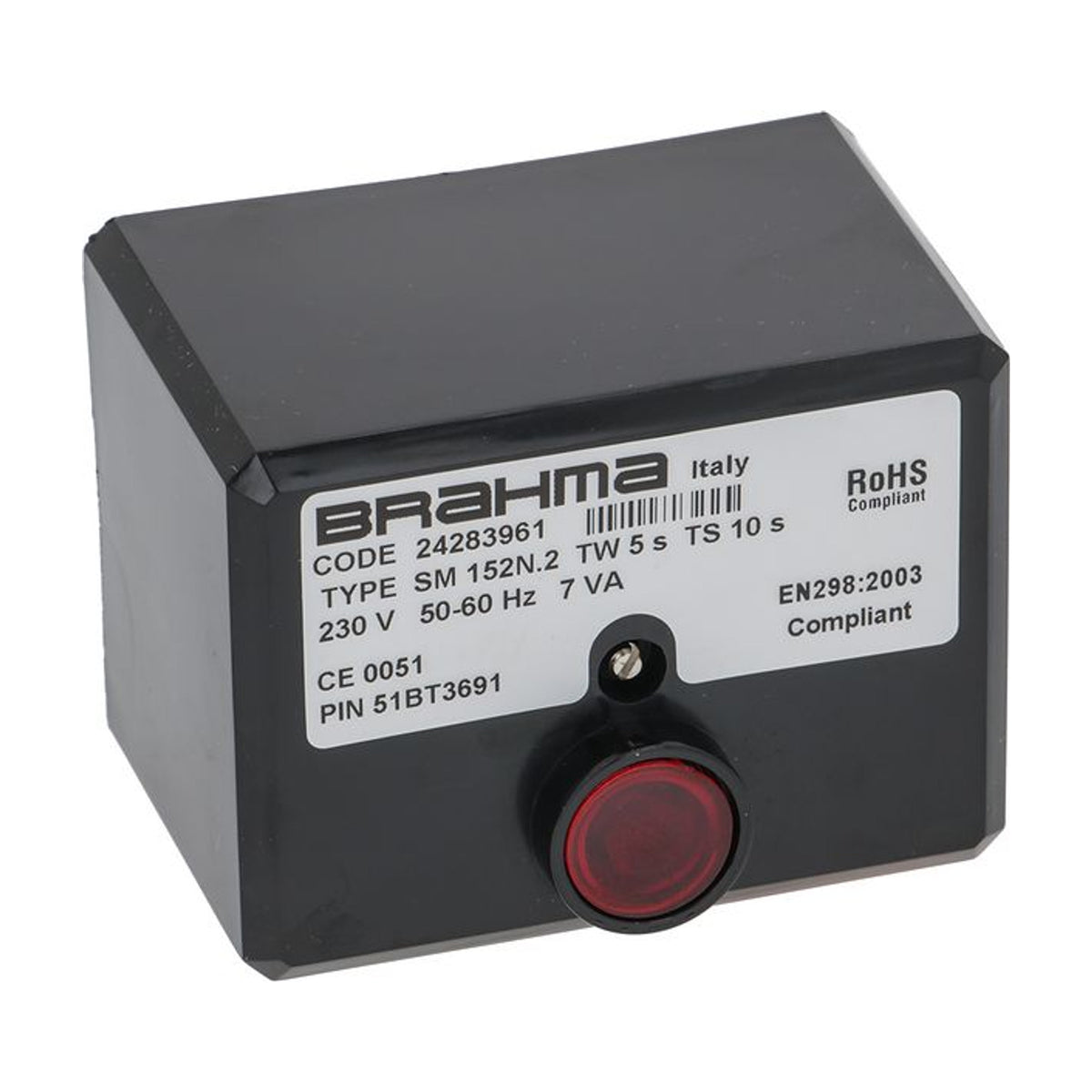 Centralina accensione BRAHMA SM152N.2 230 V TW 5 s TS 10 s 24283961