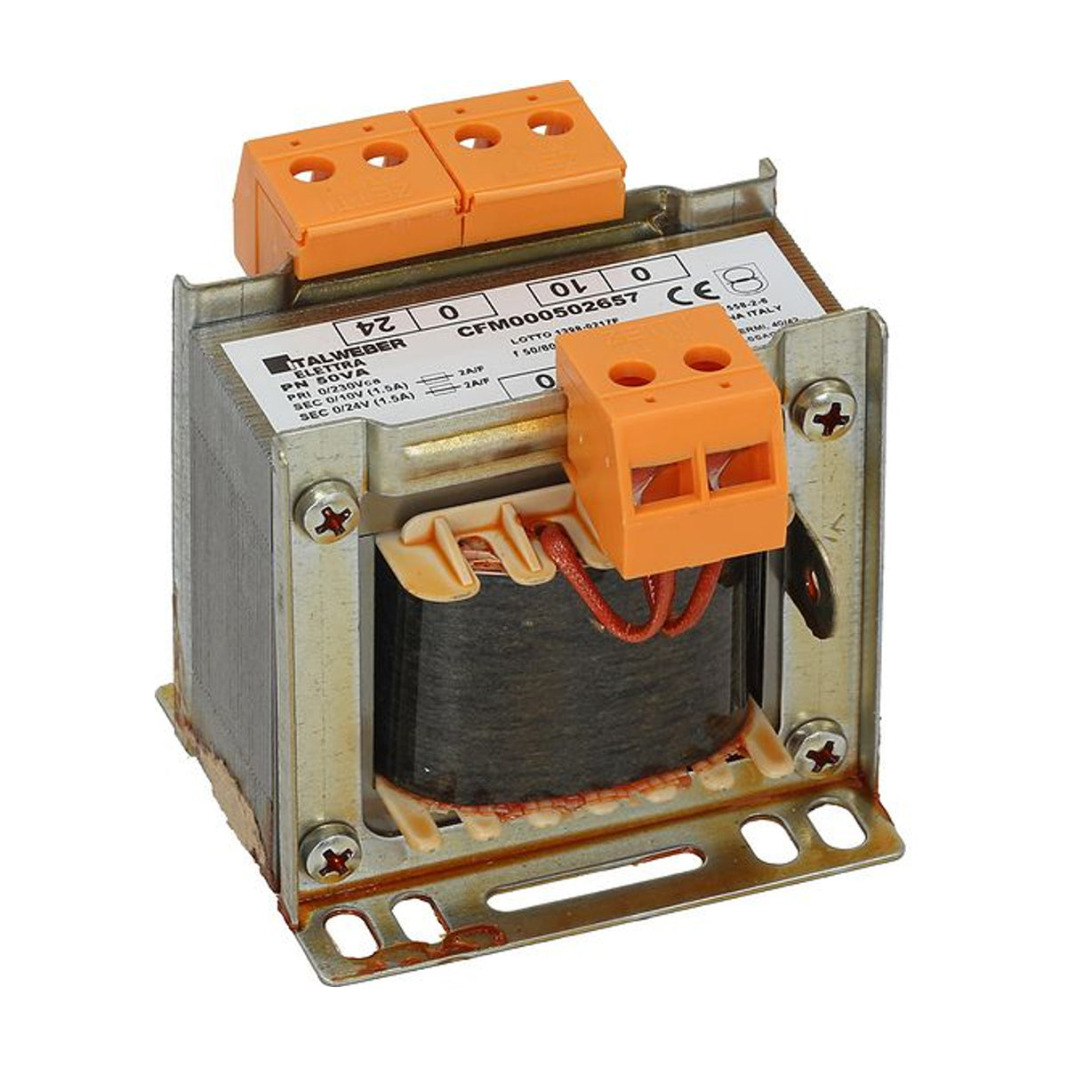 Trasformatore 50 VA 230 V / 10-24 V compatibile con FORNITALIA