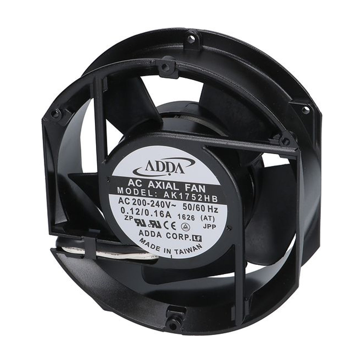 Ventilatore assiale ADDA AK1752HB 230 V 172x150x52 mm HOUNÖ 30800210