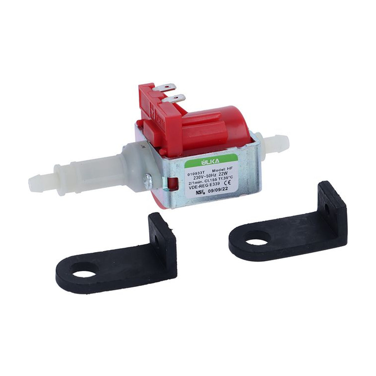 Pompa a vibrazione ULKA HF 230 V 22 W con staffe LAINOX LAR65110620